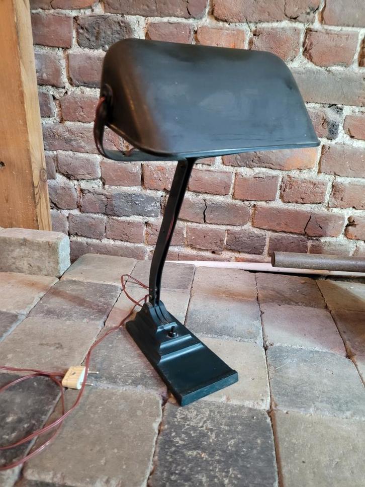 Erpé model 52 vintage bureaulamp, Huis en Inrichting, Lampen | Tafellampen, Gebruikt, Ophalen