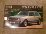 Revell vw golf 1 gti 1/24, Hobby en Vrije tijd, Modelbouw | Auto's en Voertuigen, Ophalen of Verzenden, Zo goed als nieuw, Revell