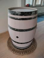 Vintage houten vat, Ophalen