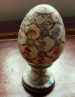 Dresden ei met bladgoud geschilderd 25,00, Enlèvement ou Envoi