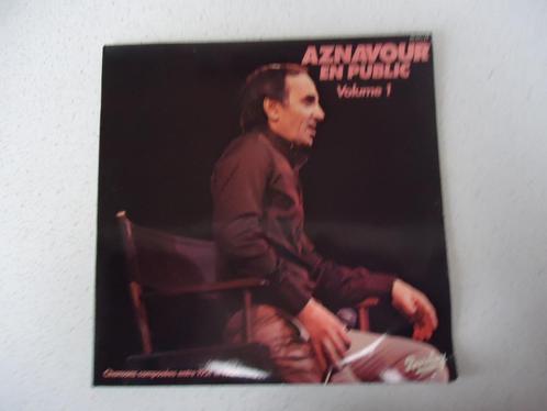 Dubbel LP van "Charles Aznavour" Aznavour en Public Volume 1, CD & DVD, Vinyles | Musique du monde, Comme neuf, Européenne, 12 pouces