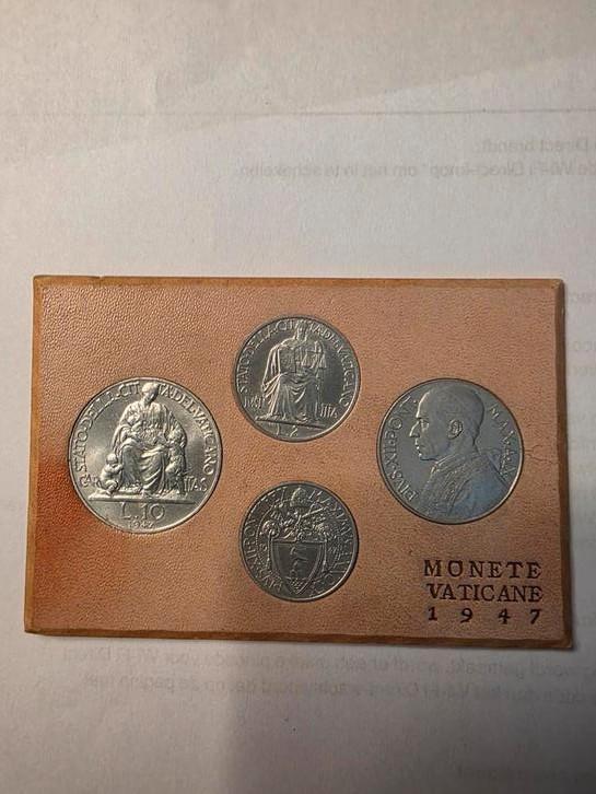 Set van 4 munten vaticaan 1974(zeldzaam), Postzegels en Munten, Munten | Europa | Euromunten, Ophalen of Verzenden