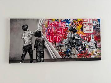XXL Canvas Street Art / Pop Art beschikbaar voor biedingen