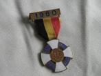 Médaille de pèlerinage belge 1960, Timbres & Monnaies, Pièces & Médailles, Autres matériaux, Enlèvement ou Envoi