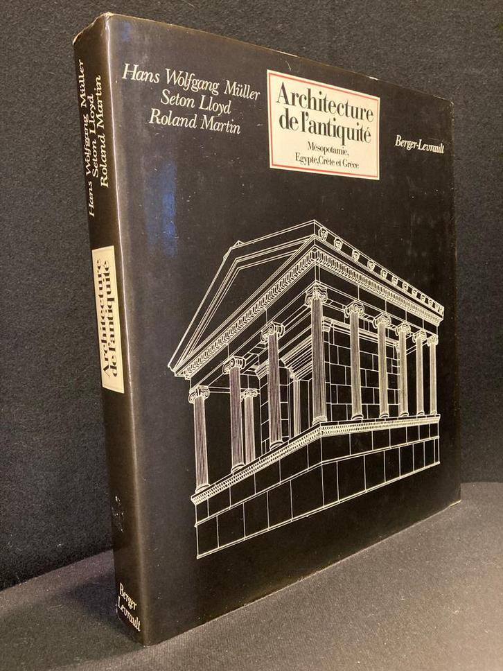 ARCHITECTURE DE L'ANTIQUITE, France 1980, Livres, Art & Culture | Architecture, Utilisé, Autres sujets/thèmes, Enlèvement ou Envoi