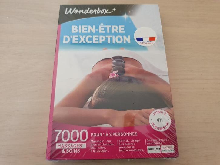 Nouveau coffret wonderbox Bien-Être d'Exception, Sports & Fitness, Produits de santé, Wellness & Bien-être, Neuf, Autres types