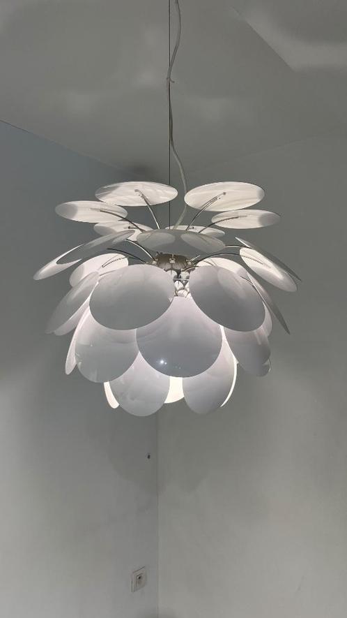 marset discocó 53 wit, Huis en Inrichting, Lampen | Plafondlampen, Gebruikt, Kunststof, Ophalen of Verzenden