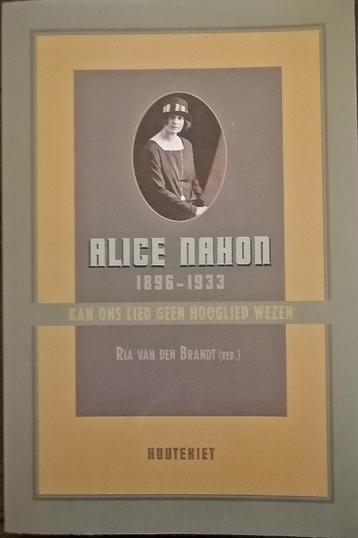 Ria van den Brandt (Red) Alice Nahon 1896-1933 : Kan ons lie beschikbaar voor biedingen