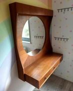 Vintage muurkaptafel, Huis en Inrichting, Tafels | Kaptafels, Ophalen, Gebruikt, 100 tot 150 cm, 100 tot 150 cm