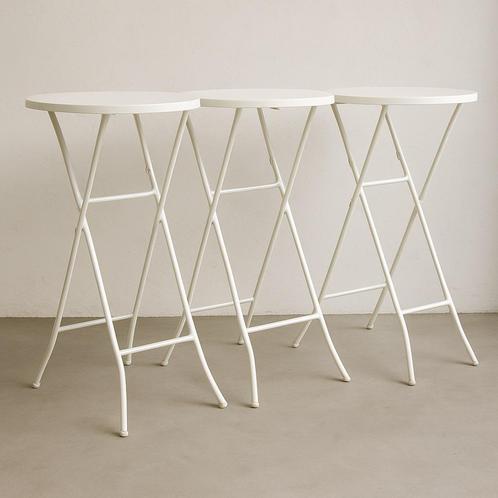 Statafel 60cm met stretch hoes, Hobby en Vrije tijd, Feestartikelen | Verhuur, Nieuw, Ophalen of Verzenden