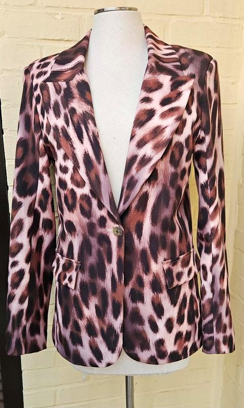 Splinternieuwe Leopard blazerjasje Rinascimento, Kleding | Dames, Jasjes, Kostuums en Pakken, Nieuw, Jasje, Maat 36 (S), Bruin