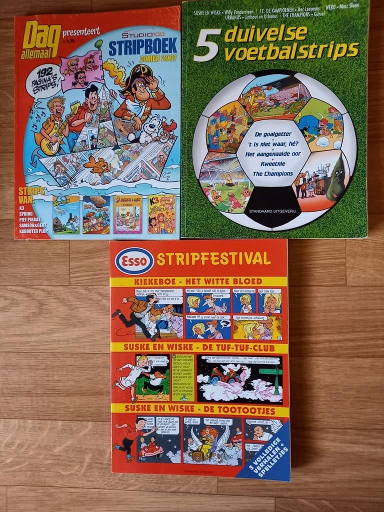 3 NIEUWE STRIPBOEKEN, Boeken, Ophalen of Verzenden, Nieuw