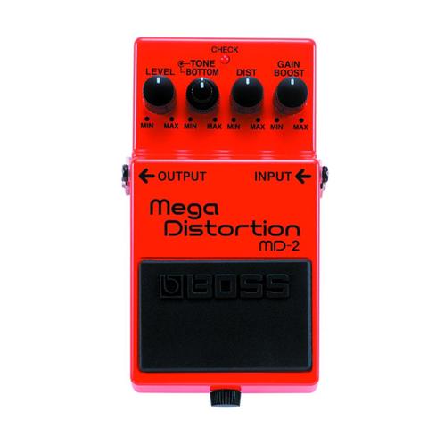 BOSS MD-2 Mega Distortion - Gitaareffect, Muziek en Instrumenten, Effecten, Zo goed als nieuw, Distortion, Overdrive of Fuzz, Volume