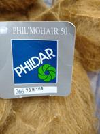 14x Phildar PHIL'MOHAIR wol mosterdgeel, Ophalen of Verzenden, Nieuw, Breien of Haken, Wol of Garen