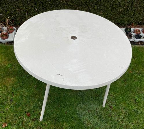 Opklapbare tafel +  4 stoelen, Caravans en Kamperen, Overige Caravans en Kamperen, Gebruikt, Ophalen