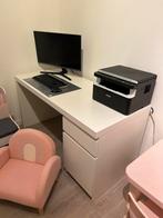 Bureau en bureaustoel te koop, Enlèvement, Comme neuf, Bureau