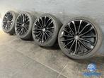 6mm!  Audi A3 VW Caddy Golf Leon 19 inch zwarte velgen 5x112, Auto-onderdelen, Banden en Velgen, 19 inch, Gebruikt, -, -