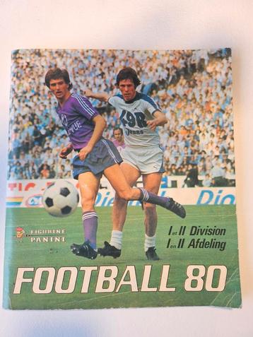 Panini boek Football 80 + ongeplakte stickers
