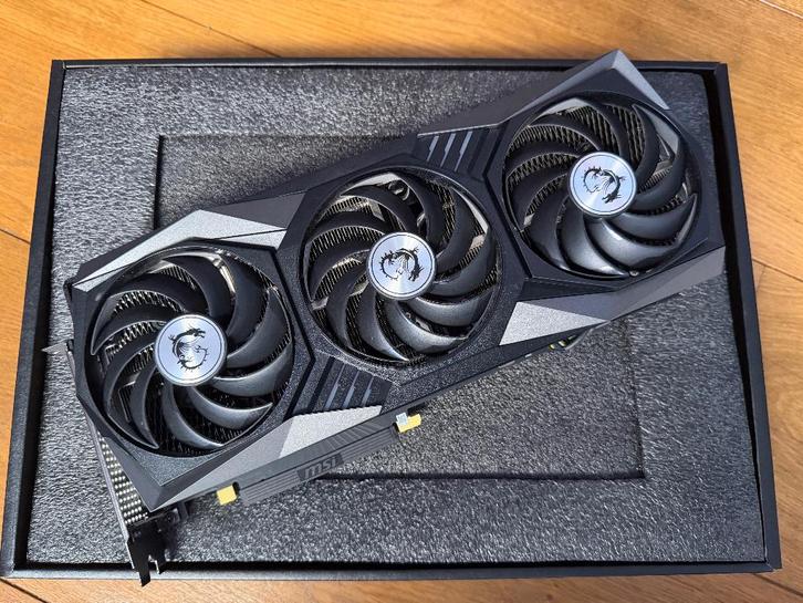 MSI Gaming X Trio RTX 3060Ti 8gb, Computers en Software, Videokaarten, Zo goed als nieuw, Nvidia, PCI-Express 5.0, GDDR6, HDMI