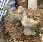Tuinbreld gans, Ophalen, Gebruikt, Beton, Dierenbeeld