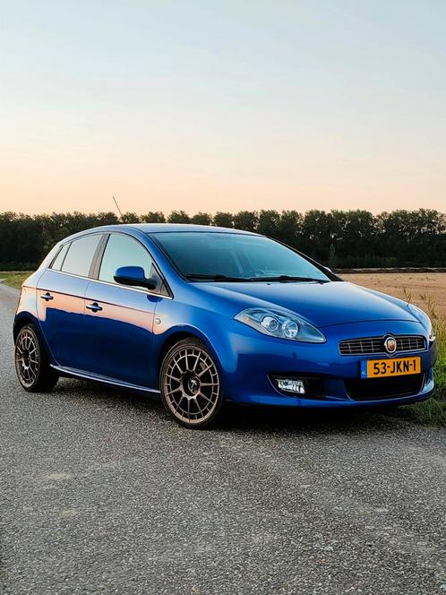 Fiat Bravo Sport 150pk, Auto's, Fiat, Particulier, Bravo, Mistlampen, Benzine, Handgeschakeld, Blauw, Onderhoudsboekje, Ophalen