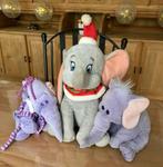 3 jolies peluches éléphant (+ 1 peluche à donner), Enlèvement, Utilisé, Éléphant