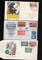 Expo '58  Brussel  lot, Verzenden, Gestempeld, Plaats of Gebouw