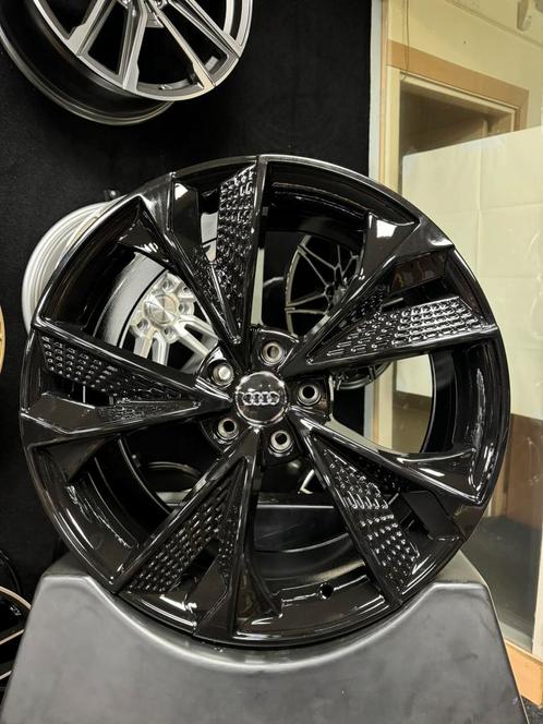 19 inch velgen voor Audi RS7 5x112 BLACK A3 A4 A6 Q2 Q3 S3, Auto-onderdelen, Banden en Velgen, Velg(en), 19 inch, Personenwagen