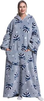 Oversized deken met capuchon | zachte fleece | Nieuw, Joreay, -, Verzenden, -