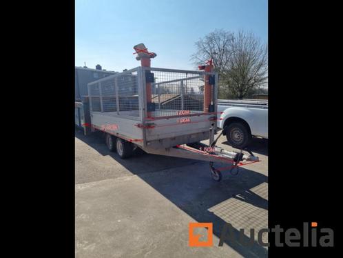 Verhoogde 3500KG dieplader Saris Trailer., Auto diversen, Aanhangers en Bagagewagens