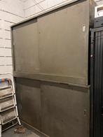 Ancienne armoire bureau -portes coulissantes 193/121/45 (2), Huis en Inrichting, Kasten | Roldeurkasten en Archiefkasten, Ophalen