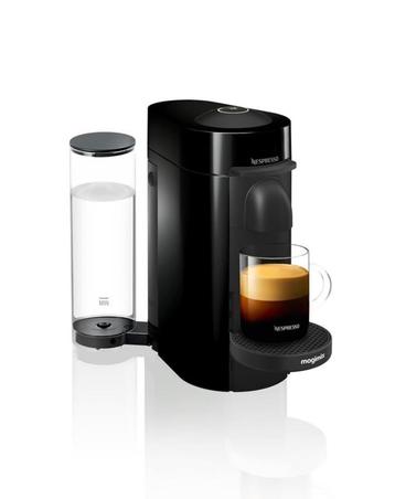 Mooie MAGIMIX Nespresso Vertuo Black Plus Deluxe, Dosettes et capsules de café, Réservoir d'eau amovible, Comme neuf, Envoi