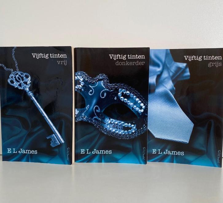 Vijftig Tinten-trilogie – E.L. James, Boeken, Romans, Gelezen, België, Ophalen of Verzenden