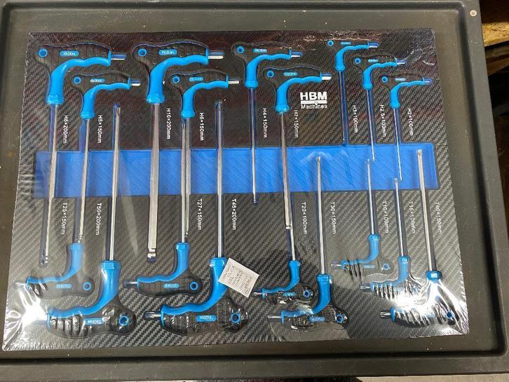 Insert outils pour servante - 18 poignées ALLEN !, Autos : Divers, Outils de voiture, Neuf, Enlèvement