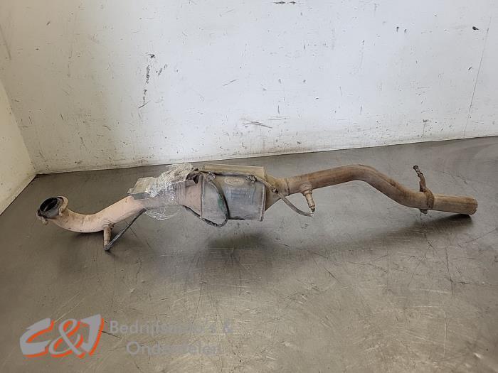 Katalysator van een Ford Transit Courier, Auto-onderdelen, Uitlaatsystemen, Ford, Gebruikt, 3 maanden garantie, Ophalen of Verzenden