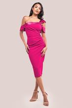 midi jurk donkerroze maat 34/36 sale, Kleding | Dames, Galajurk, Nieuw, Ophalen of Verzenden, Roze