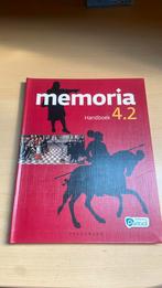 Memoria 4.2 handboek, Ophalen of Verzenden, Zo goed als nieuw