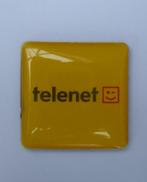 Aimant Telenet 2,2 cm x 2,2 cm, bon état, Ustensile, Comme neuf, Enlèvement ou Envoi