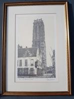 tekening, Antiek en Kunst, Kunst | Tekeningen en Fotografie, Ophalen of Verzenden