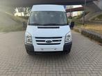 Ford Transit 2.4TDCI L2H2 DubbelCabine AIRCO 141pk, Voorwielaandrijving, Stof, Zwart, Wit