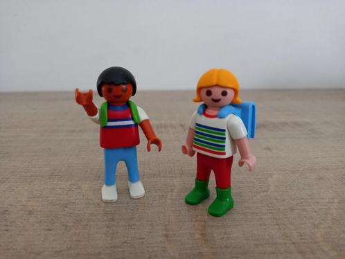 Playmobil kindjes op weg naar school city life huis, Kinderen en Baby's, Speelgoed | Playmobil, Zo goed als nieuw, Complete set