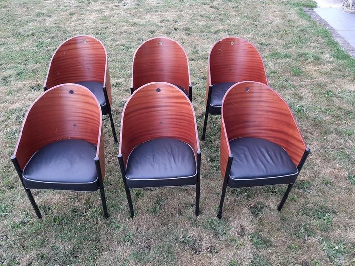 6 stoelen, Huis en Inrichting, Stoelen, Gebruikt, Ophalen