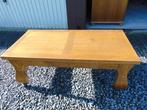 Eiken salon tafeltje, Huis en Inrichting, Ophalen, 100 tot 150 cm, Eikenhout, 50 tot 100 cm