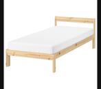 Eenpersoonsbed hout ikea 90x200cm, Huis en Inrichting, Ophalen, Nieuw