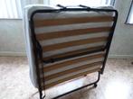 Vouwbed, opklapbed op wieltjes, Huis en Inrichting, Ophalen, 90 cm, Eenpersoons, Zo goed als nieuw