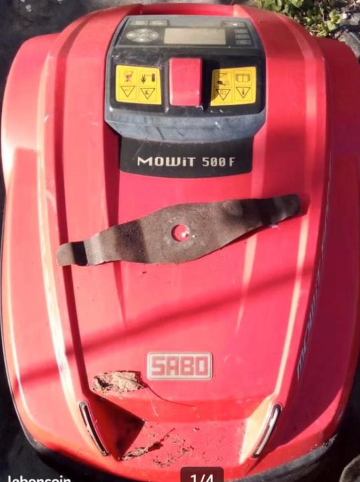 Pieces robot 'sabo J.Deere. Transfo Moteurs 3 Lames, Jardin & Terrasse, Tondeuses robotisées, Utilisé, Enlèvement ou Envoi