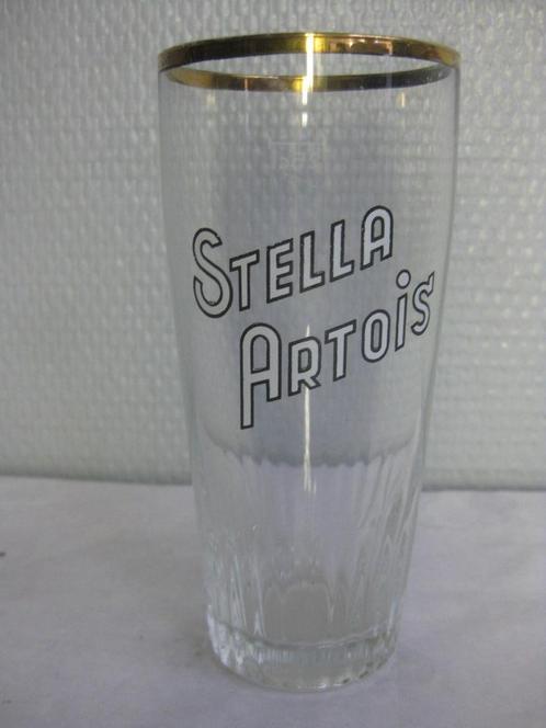 Retro - Verre à bière Stella Artois 25 cl avec lettres W/Z -, Collections, Verres & Petits Verres, Comme neuf, Verre à bière, Enlèvement ou Envoi