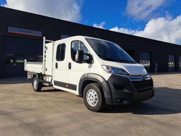 Citroen Jumper - 2.2 kipper dub. cabine open bak op B, Auto's, Bestelwagens en Lichte vracht, Bedrijf, Te koop, Achteruitrijcamera