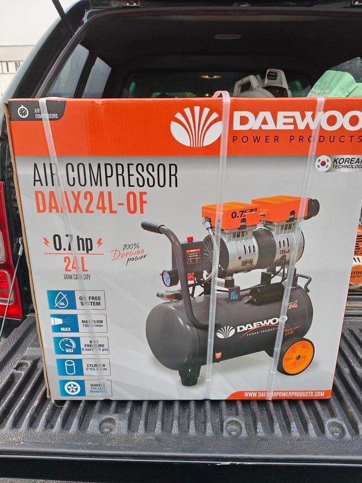 Daewoo Daax24L OF, Doe-het-zelf en Bouw, Compressors, Nieuw, Ophalen