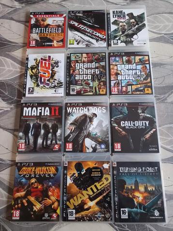 PS3 games 12 stuks, Games en Spelcomputers, Games | Sony PlayStation 3, Ophalen of Verzenden, Zo goed als nieuw